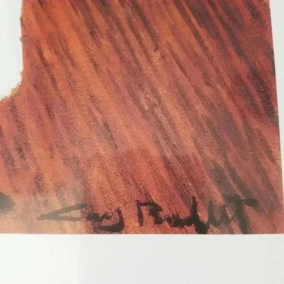 Guy Buffet framed 16x13 Art set of 2 signed - Picture 3 of 4